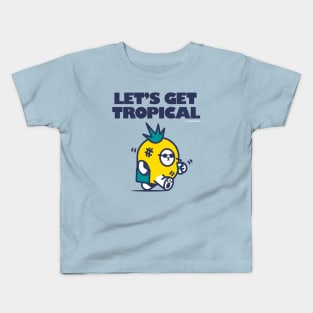 Pineapple Cat Kids T-Shirt